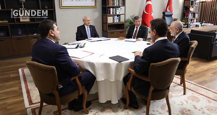 Altılı masa kararını verdi