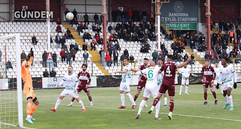 Bodrumspor galibiyet hasretine son verdi