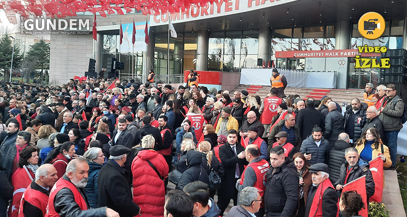CHP Genel Merkezinden Canlı Yayın