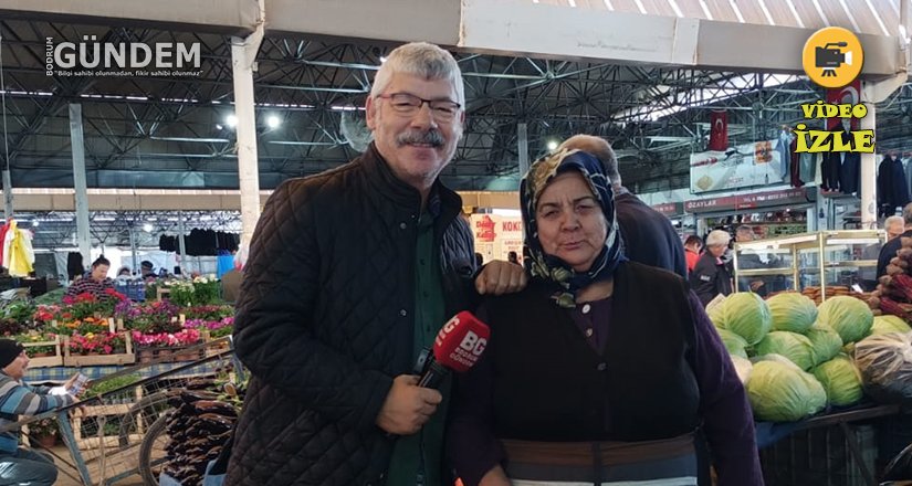 Fatih Bozoğlu İle Sokağın Sesi Bodrum Pazarı 24 Mart 2023