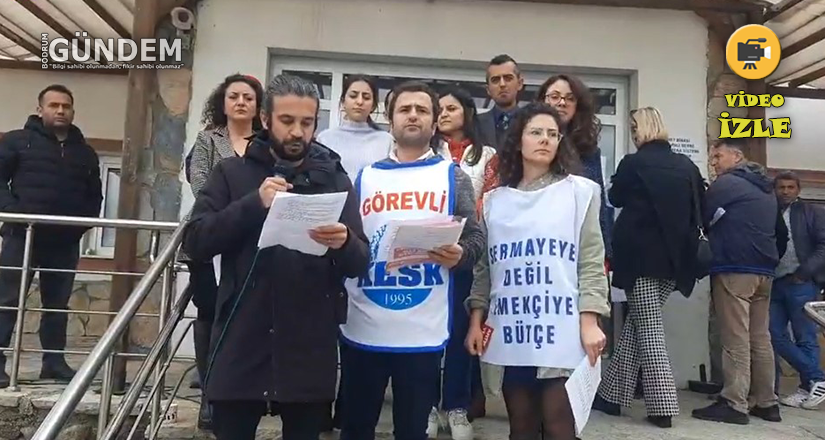 İnsan onuruna yakışan çalışma şartları istiyoruz