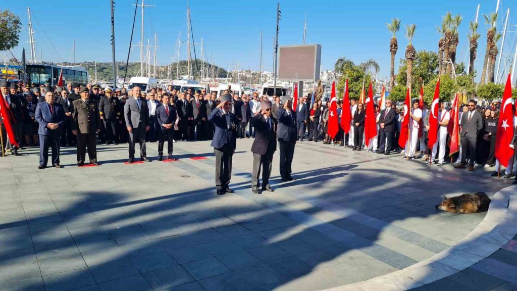 Bodrum’da Çanakkale Zaferi’nin 108. yılı kutlandı
