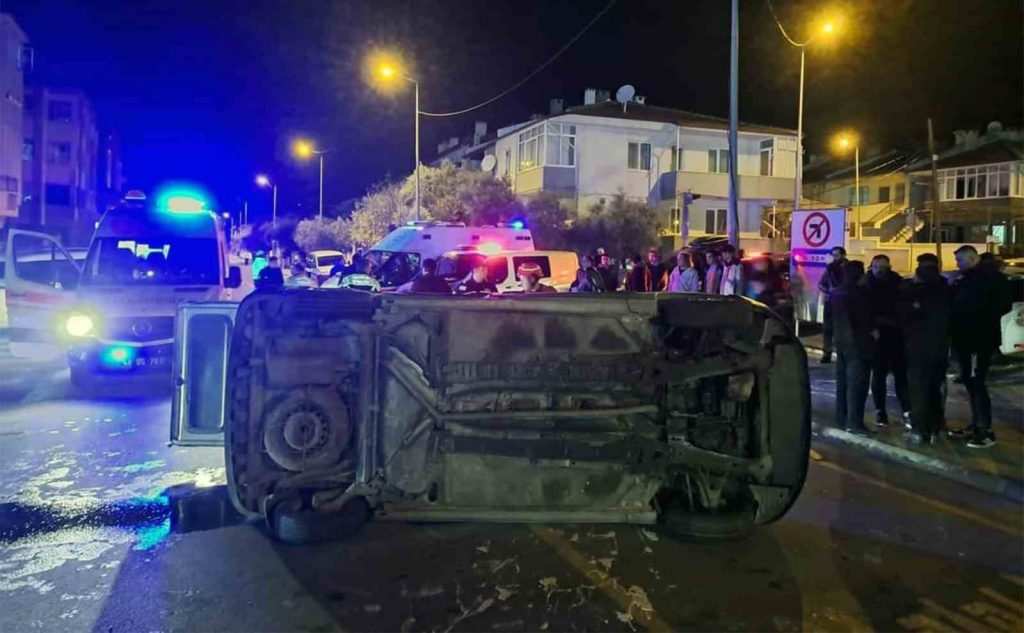 Çarptı, kaçtı: 1 yaralı
