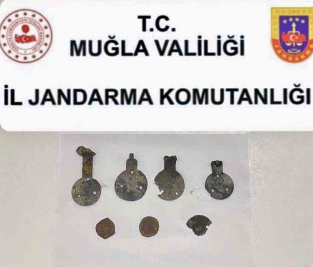 Jandarmadan Milas’ta tarihi eser operasyonu