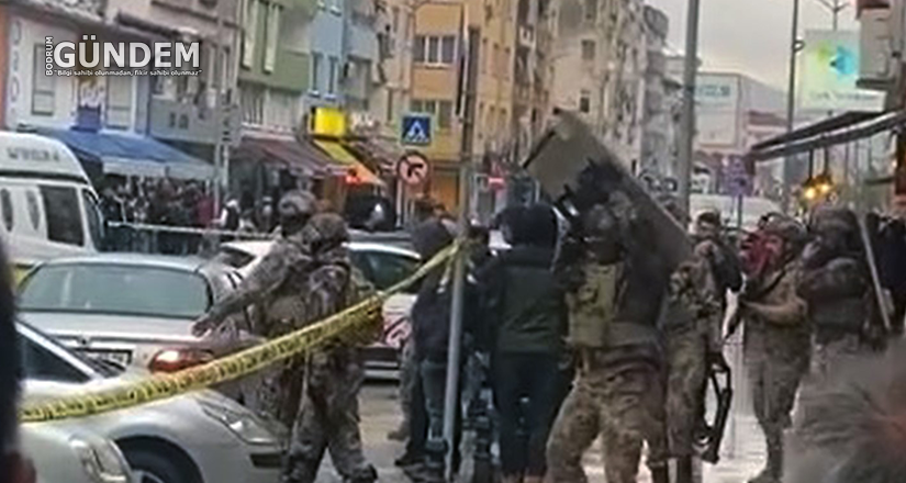 Silah sesleri polisi alarma geçirdi