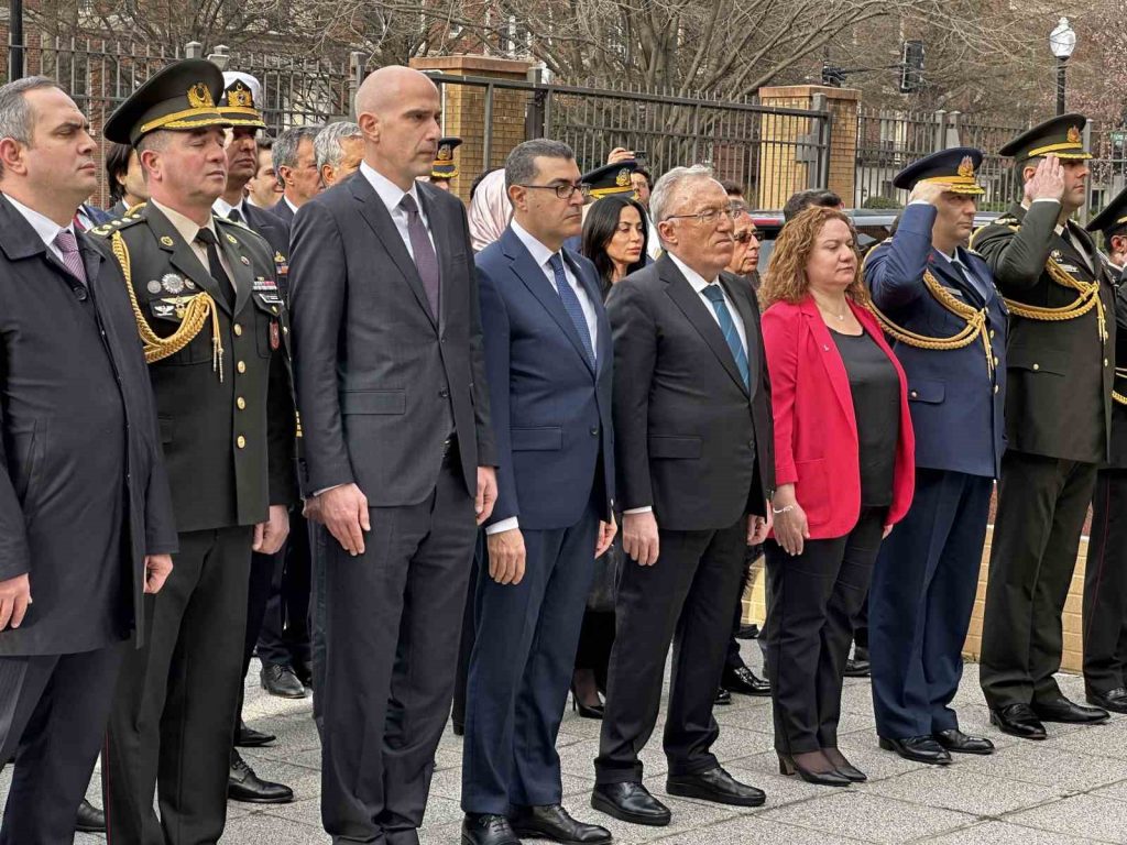 Washington’da “18 Mart Şehitlerini Anma Günü ve Çanakkale Zaferi” töreni