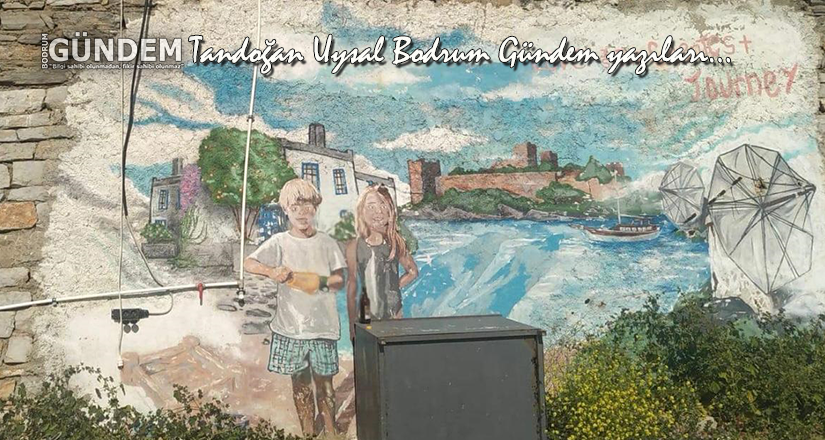 Bodrum’un tanıtımının ortasından su tesisatı geçirildi!