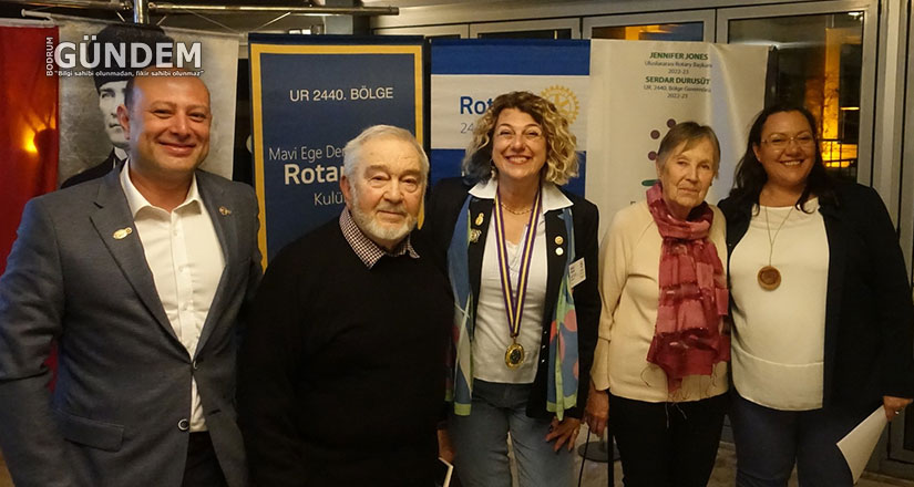 Mavi Ege Denizi Rotary Kulübü Meslek Hizmetleri Ödül Töreni Gerçekleşti