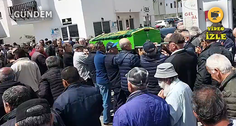 Bodrum’da annesi, kardeşi ve kendi canına kıyan İbrahim Akpınar’ın cenaze töreni
