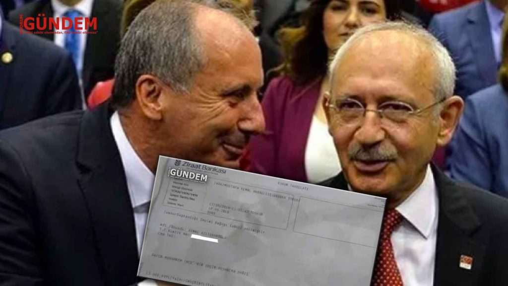 Muharrem İnce Kılıçdaroğlu’na ne kadar bağışta bulundu?