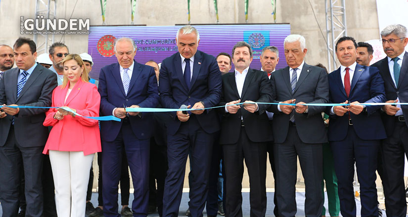 Bodrum Torba Altyapı Projesinin Açılışı Yapıldı