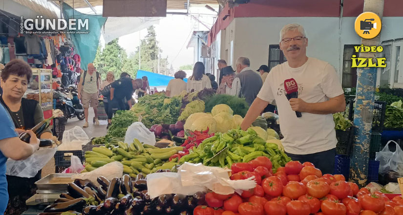 Fatih Bozoğlu İle Sokağın Sesi Bodrum Pazarı 19 Mayıs 2023