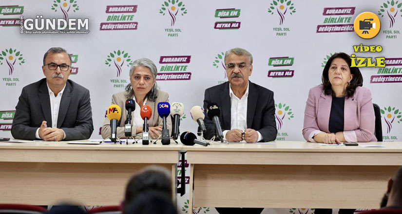HDP eşbaşkanları ve Yeşil Sol Parti eşsözcülerinden açıklama