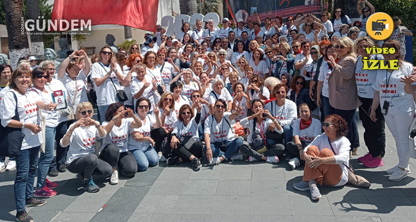 Kadınlar son gün bile sokakta