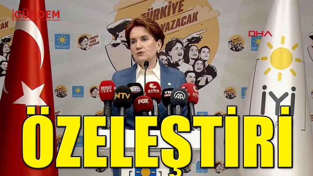 Akşener özeleştiri yaptı