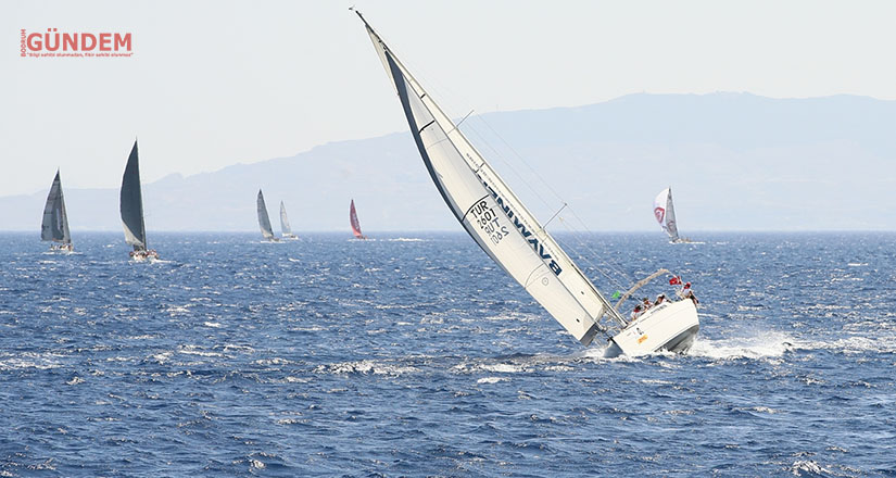 4. Uluslararası Yat Yarışının ilk etabı Bodrum’da başladı