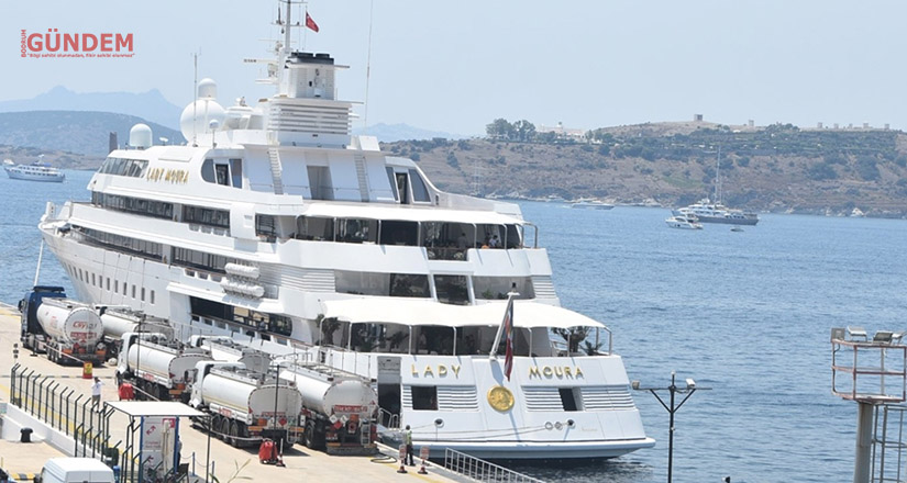 Bodrum’da 16 milyonluk yakıt aldı