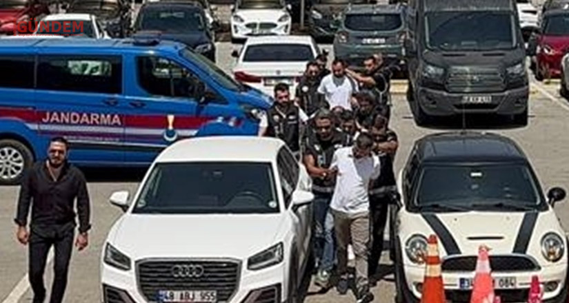 Suç örgütü operasyonunda 5 şüpheli yakalandı