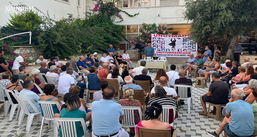 Sivas’ta 30 yıl önce katledilen canlar Bodrum’da anıldı