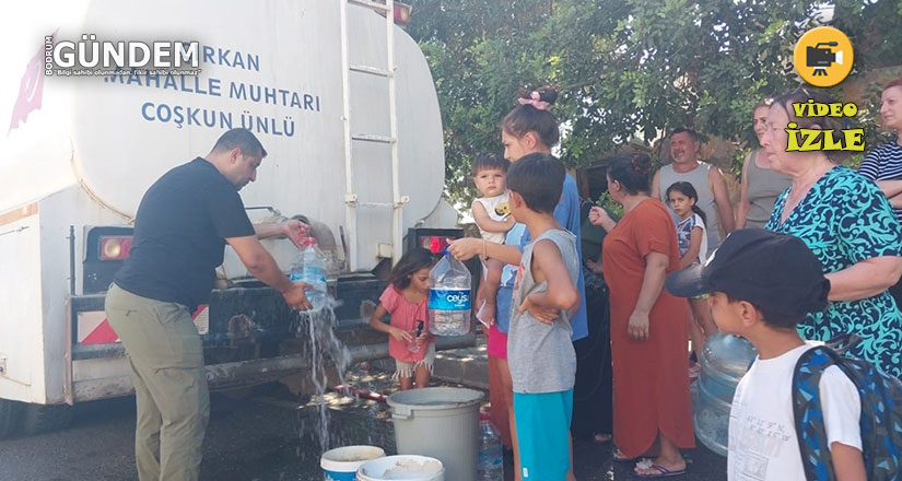 Su kesintileri vatandaşların tepkisine neden oluyor