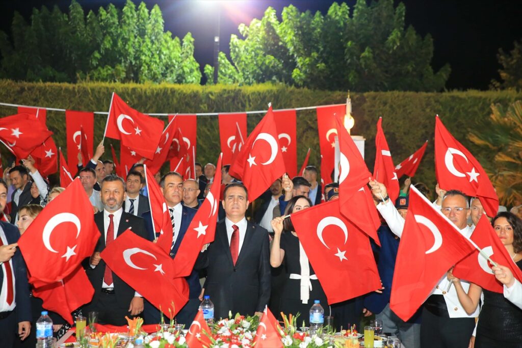 Muğla ve ilçelerinde Büyük Zafer'in 101. yılı kutlandı