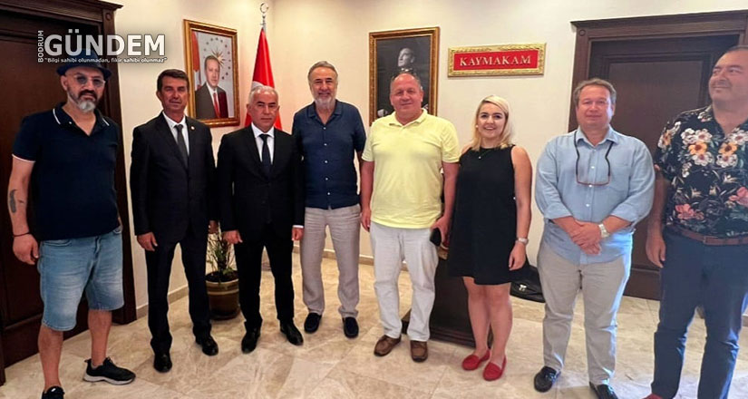 BOYD Yönetimi Kaymakam Çit’i ziyaret etti