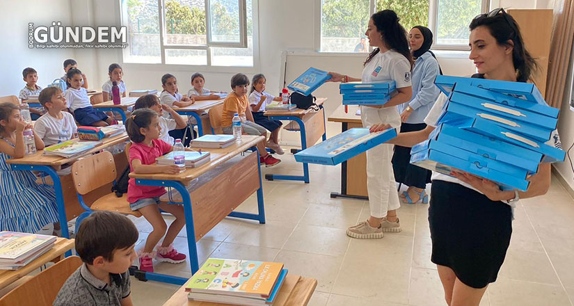 Bodrum Belediyesi Öğrencilerin Yanında