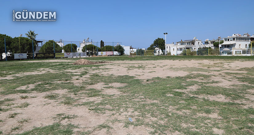 Turgutreis Futbol Sahası Yenileniyor