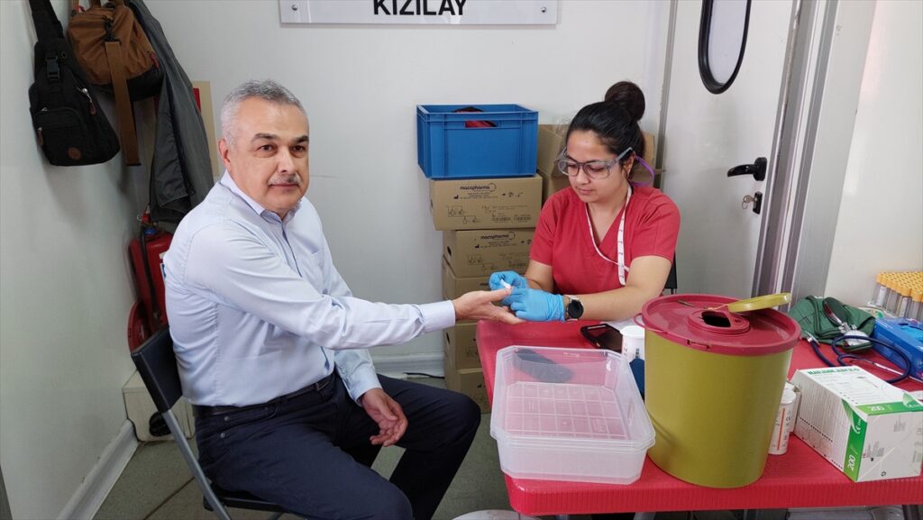 Aydın'da kan bağışı etkinliği düzenlendi