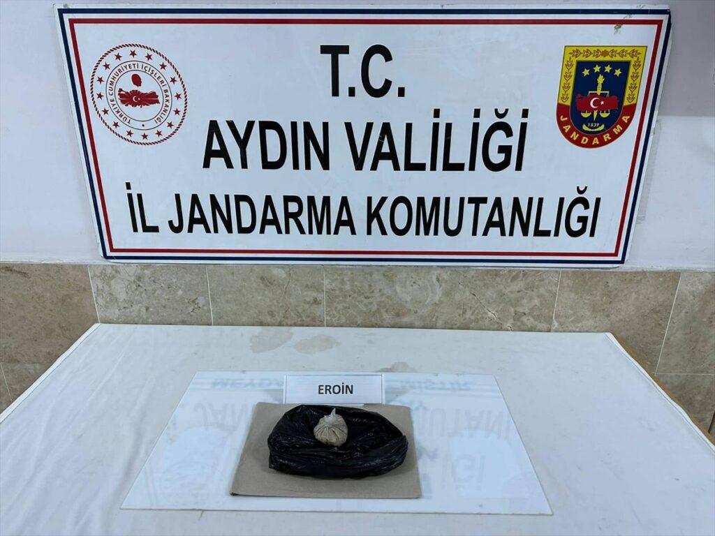 Aydın'da uyuşturucuyla yakalanan şüpheli tutuklandı