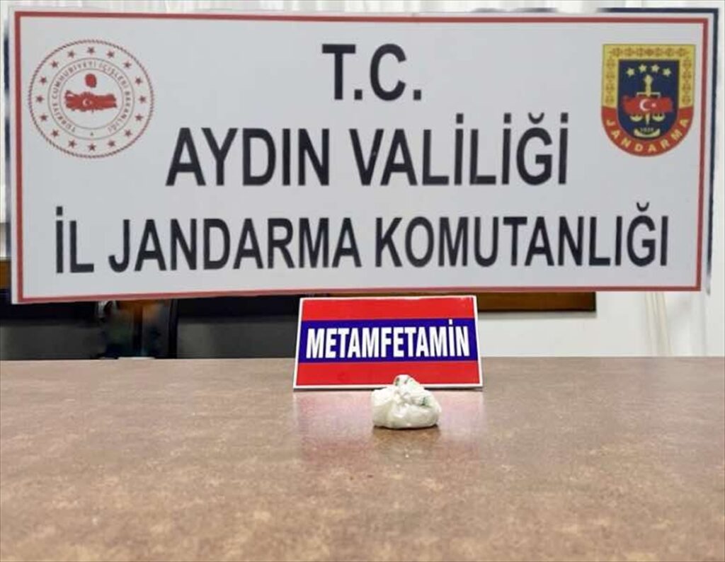 Aydın'da üzerinde uyuşturucu bulunan şüpheli yakalandı