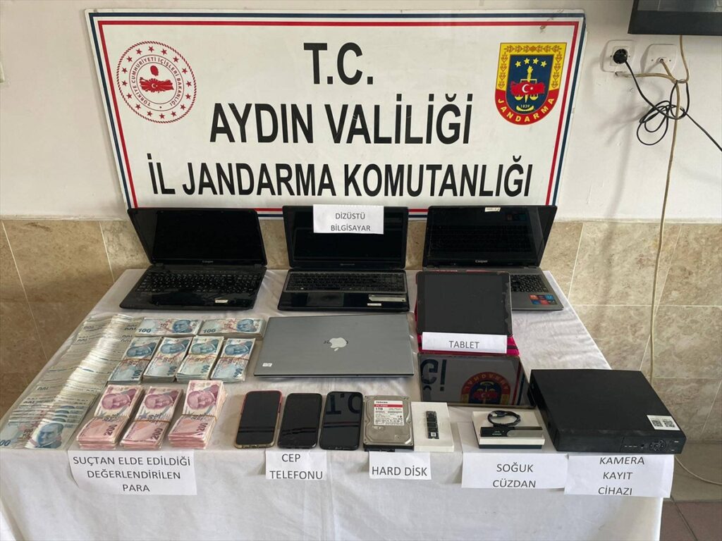 Aydın’da yasa dışı bahis operasyonunda 2 şüpheli gözaltına alındı