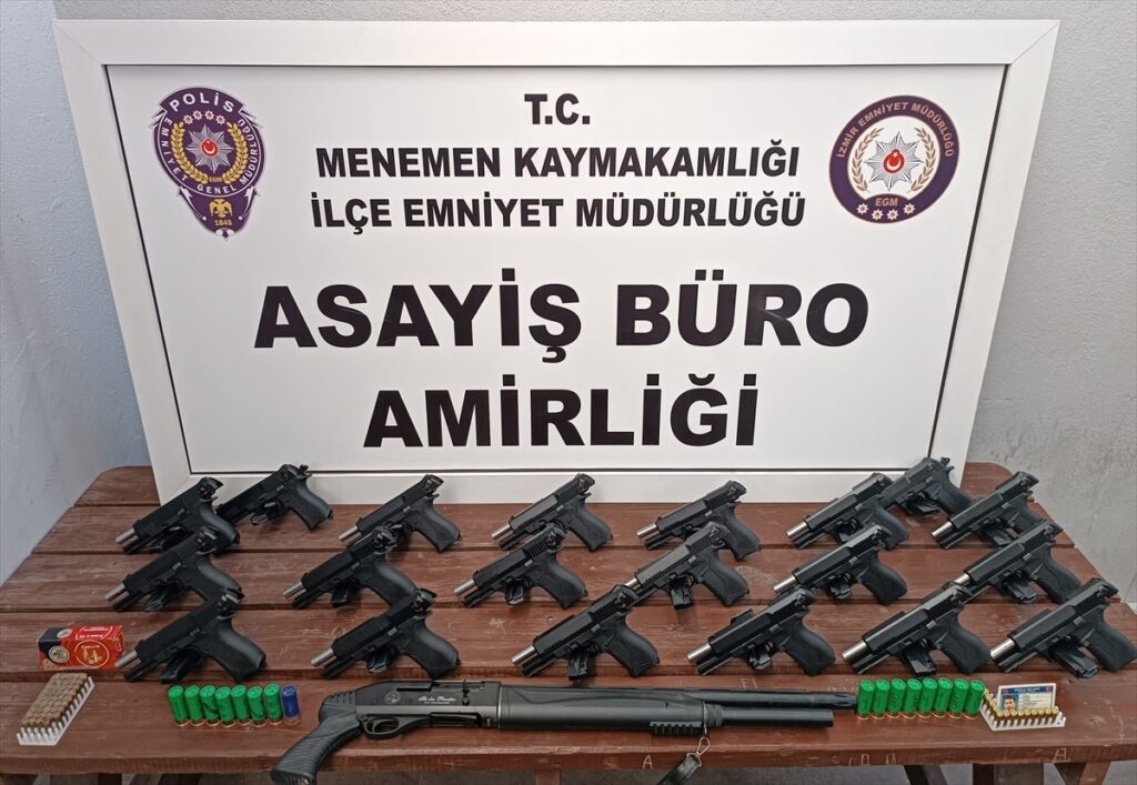 İzmir'de silah ticareti yaptığı iddia edilen firari hükümlü yakalandı
