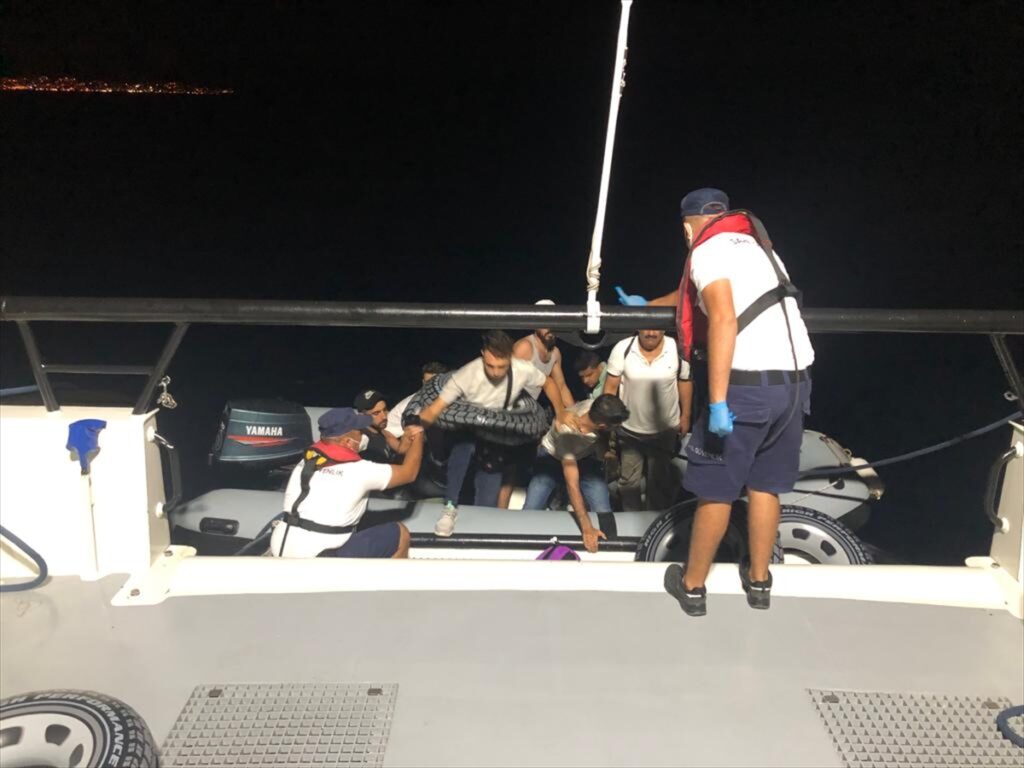 Muğla'da 9 düzensiz göçmen yakalandı