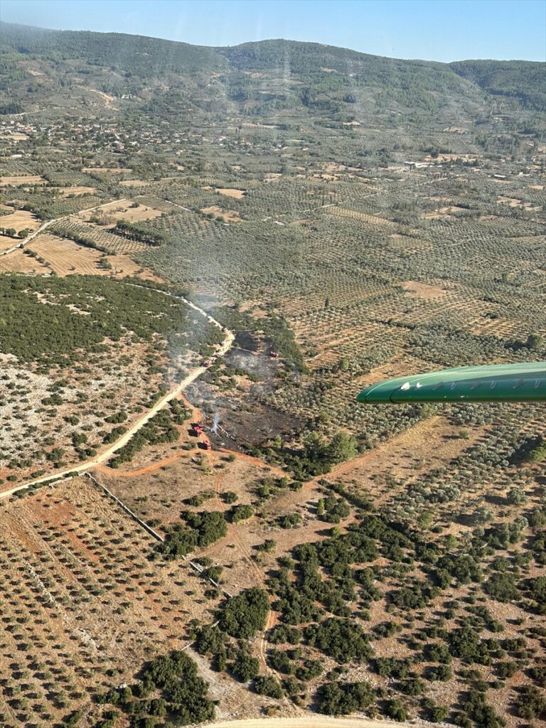 GÜNCELLEME – Muğla'da çıkan orman yangını söndürüldü