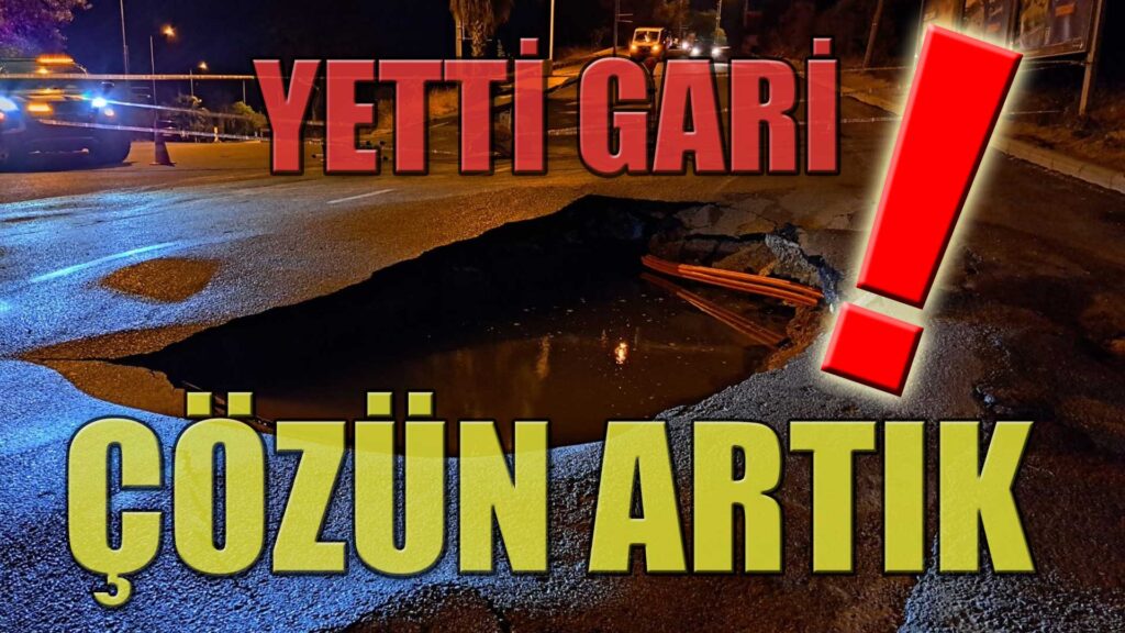Bitez Aktur Yolu yine Patladı 10 Eylül 2023 Video Haber