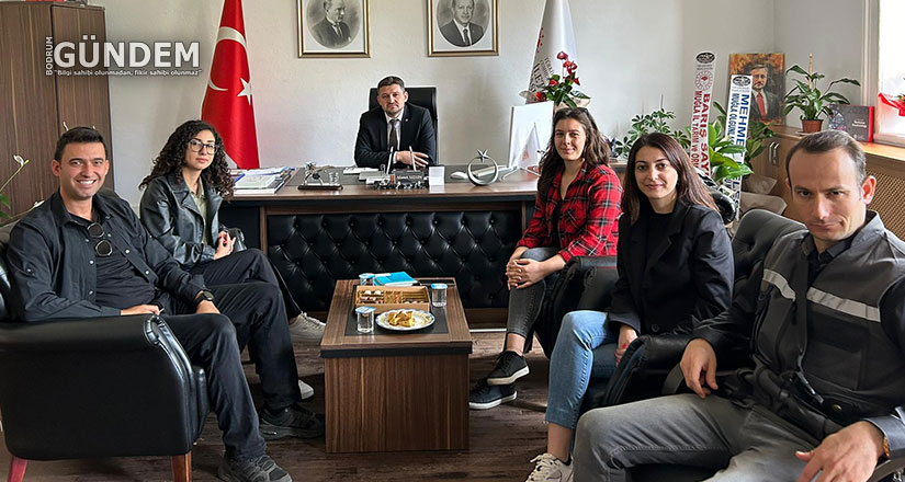 Basın Emekçileri Platformu’ndan İletişim Başkanlığı Bölge Müdürü Uzun’a Ziyaret
