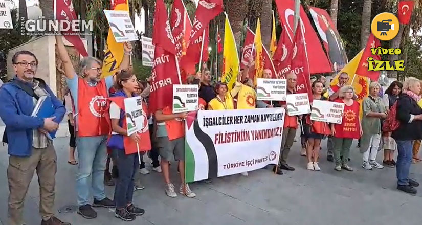 Filistin’e özgürlük, İsrail’e yaptırım için yurttaşlar meydanlarda