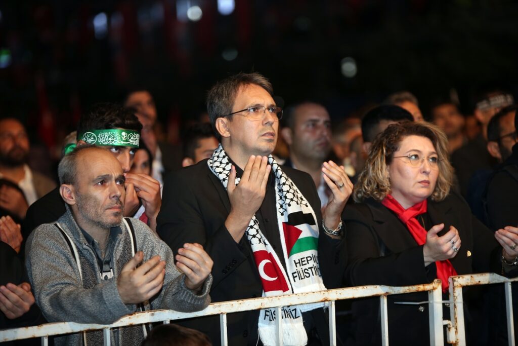Aydın'da İsrail'in Gazze'deki saldırıları protesto edildi