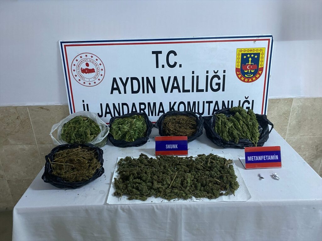Aydın'daki uyuşturucu operasyonunda 1 kişi gözaltına alındı