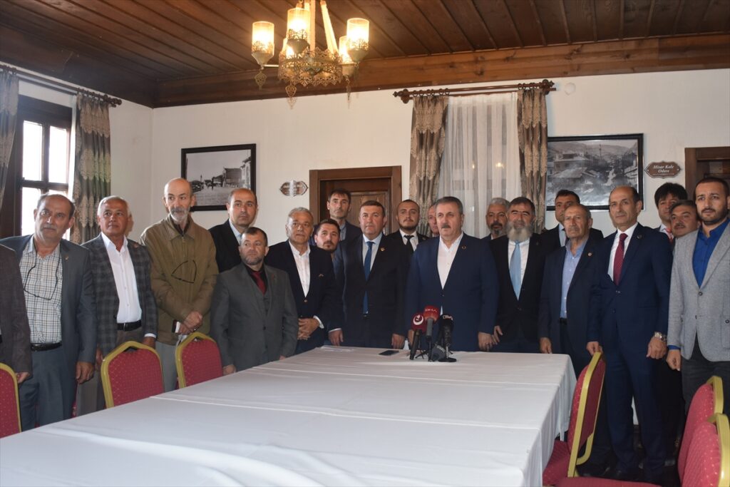 BBP Genel Başkanı Destici, Afyonkarahisar'da konuştu: