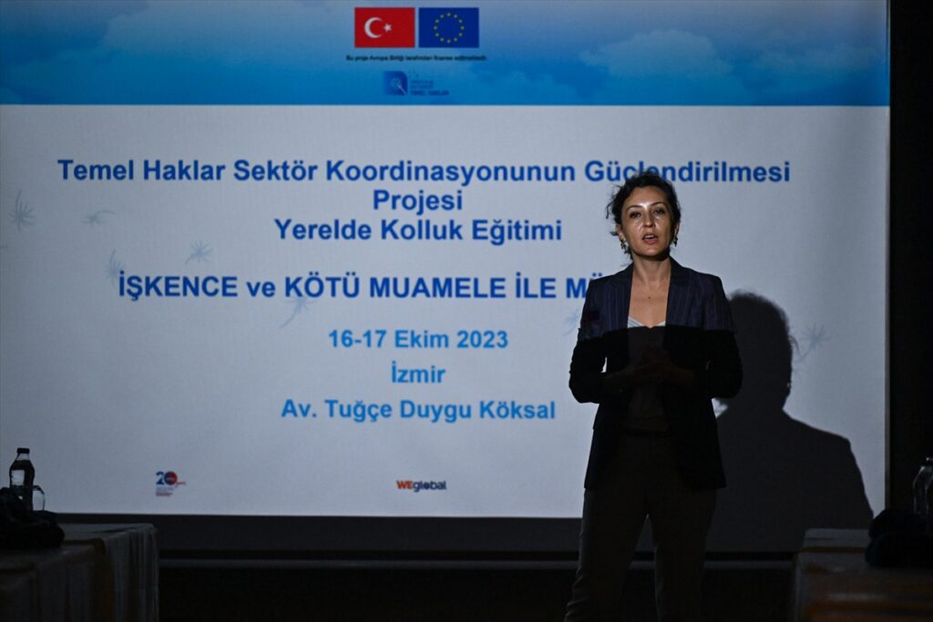 İzmir'de AB projesi kapsamında kolluk kuvvetlerine yönelik eğitim düzenlendi