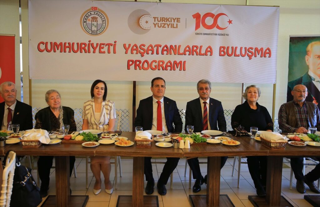 Muğla'da “Cumhuriyeti Yaşatanlarla Buluşma” programı yapıldı