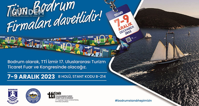 Bodrum, TTI İzmir Fuarında Yerini Alıyor