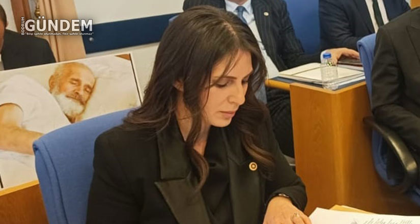 Muğla Milletvekili Gizem Özcan, Emine öğretmene sahip çıktı