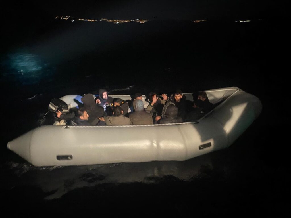 Bodrum’da 38 düzensiz göçmen yakalandı