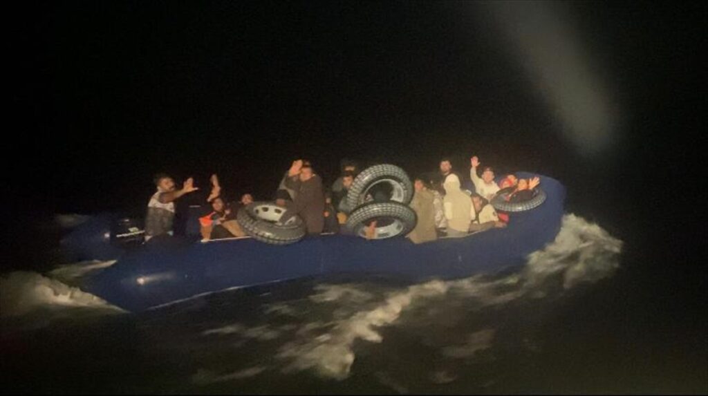 Bodrum’da 48 düzensiz göçmen yakalandı