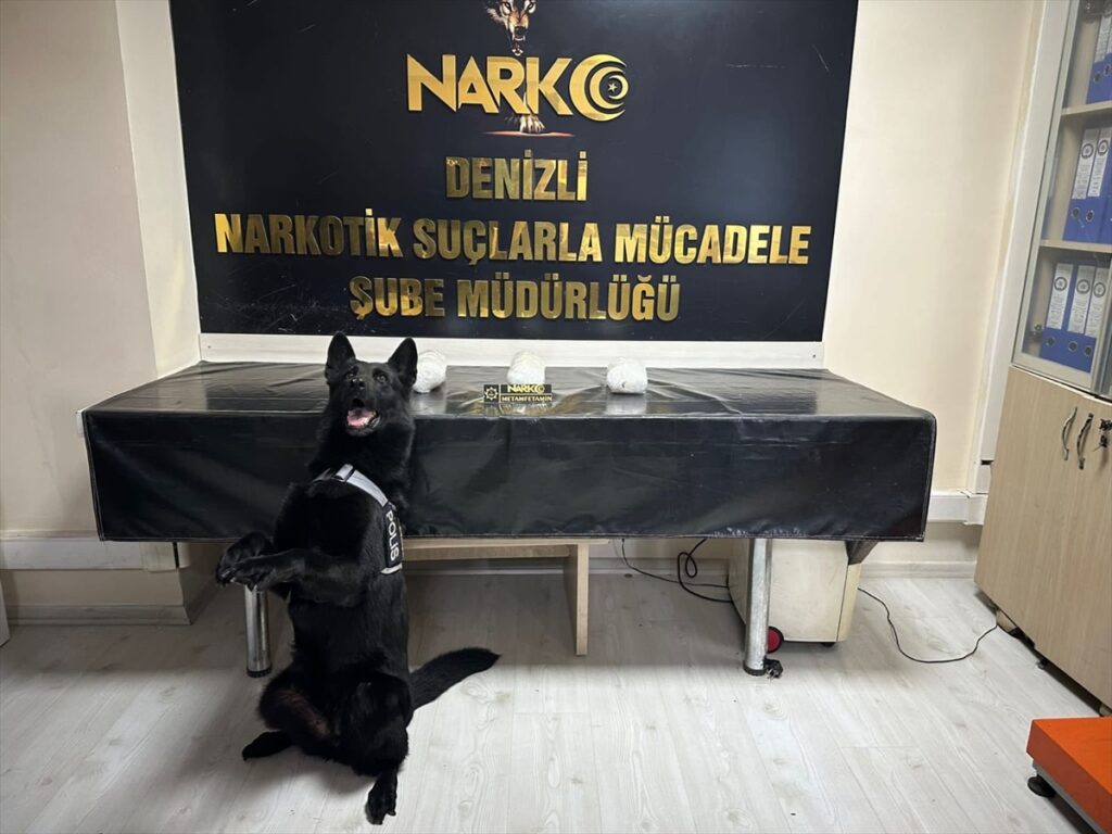Denizli'de otomobilde uyuşturucu bulunmasıyla ilgili 2 zanlı tutuklandı
