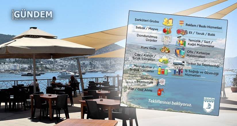 Bodrum Belediye A.Ş. İhtiyacı Olan Satın Alma Gruplarını Yayınladı