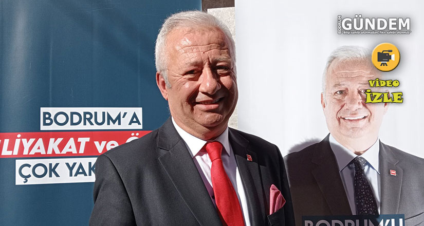 Dr. Murat Özyaba Bodrum Belediye Başkan Aday adaylığı açıklaması